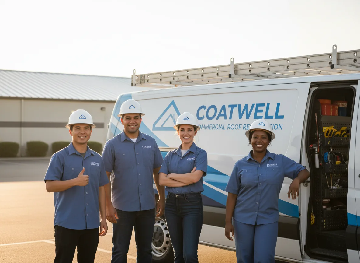 Commercial roof coating company in Sumner, MS